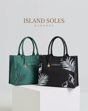 Island Tote - Palm Green