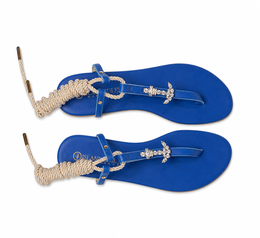 Exuma Gem Sandal - Ocean Blue
