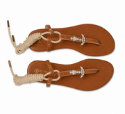 Exuma Gem Sandal - Bahama Tan