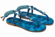 Exuma Gem Sandal - Ocean Blue
