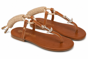 Exuma Gem Sandal - Bahama Tan