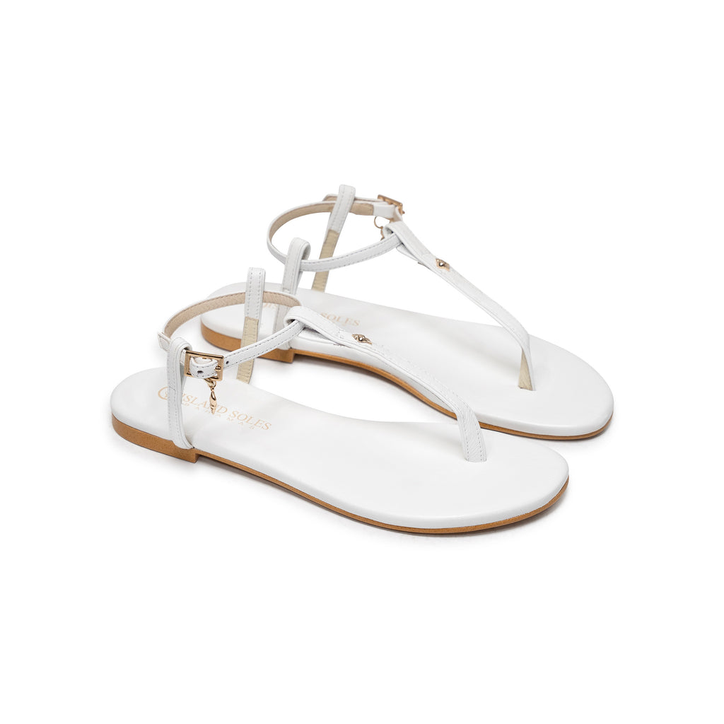 MARIA SANDAL - White Sand – Island Soles Bahamas