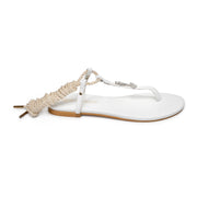 Exuma Gem Sandal - Pearl White